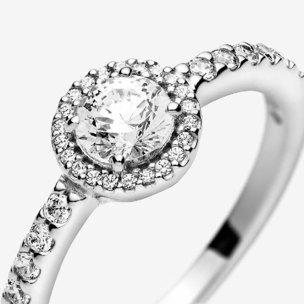 Klassieke Pandora Nederland Merk Sparkle Halo Ring
