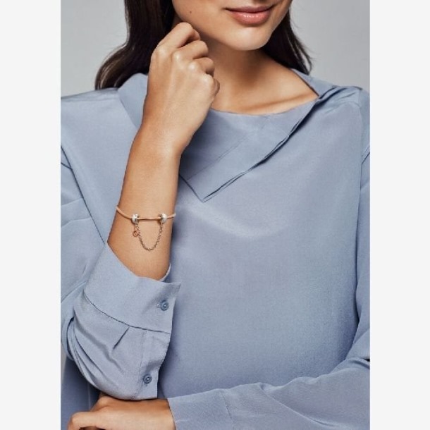 Bungelende Kroon O Veiligheidsketting Bedel Pandora Nederland