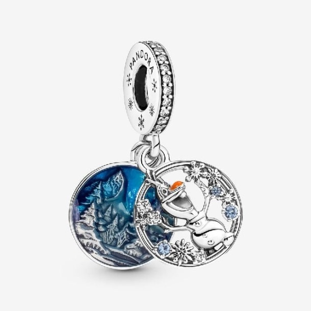 Disney Frozen Snow Olaf Double Bungelende Bedel Pandora Nederland