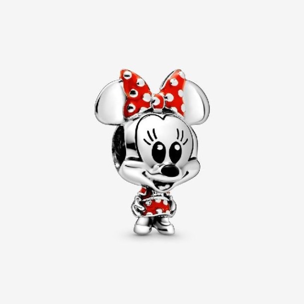 Disney Minnie Mouse Gestippelde Jurk & Strik Bedels Pandora Nederland