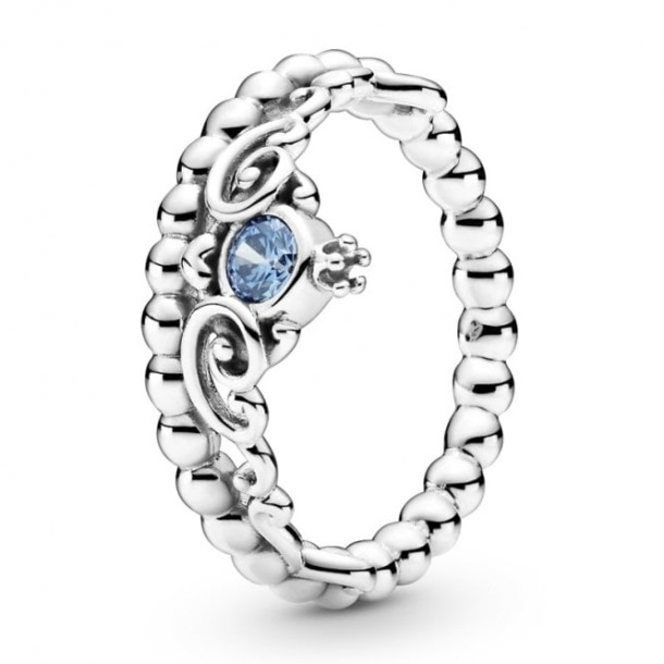 Disney Pandora Nederland Cinderella Blauwe Tiara Ring