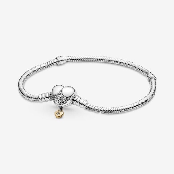 Disney Prinses Hart Snake Chain Armband Pandora Nederland