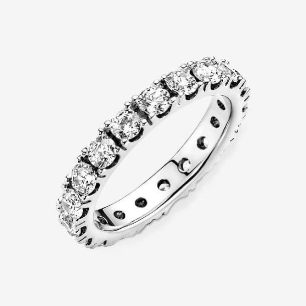 Mode Sprankelende Rij Eternity Ring Pandora Nederland