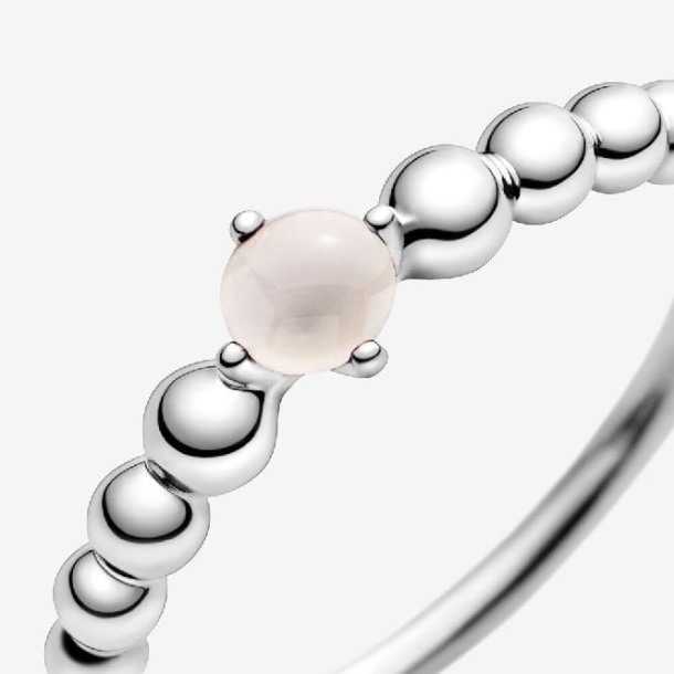 Juni Merk Pandora Nederland Geboortesteen Kralen Ring