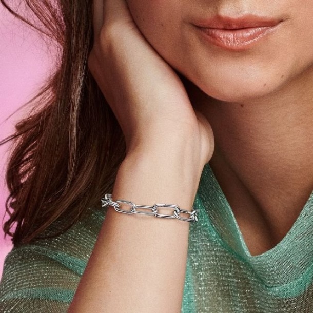 Me Zilveren Schakelarmband Pandora Nederland