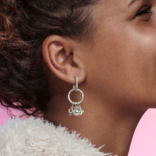 Me Zilver En Emaille Coole Banaan Mini Bengelende Bedel Pandora Nederland