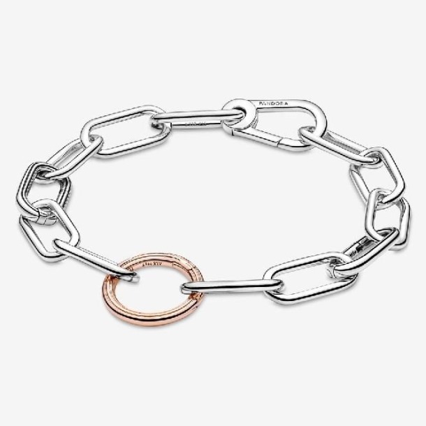 Me Styling Roségouden Ronde Kettingschakel Connector Pandora Nederland