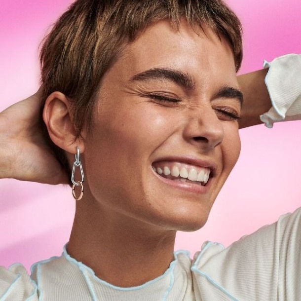 Me Styling Roségouden Ronde Kettingschakel Connector Pandora Nederland