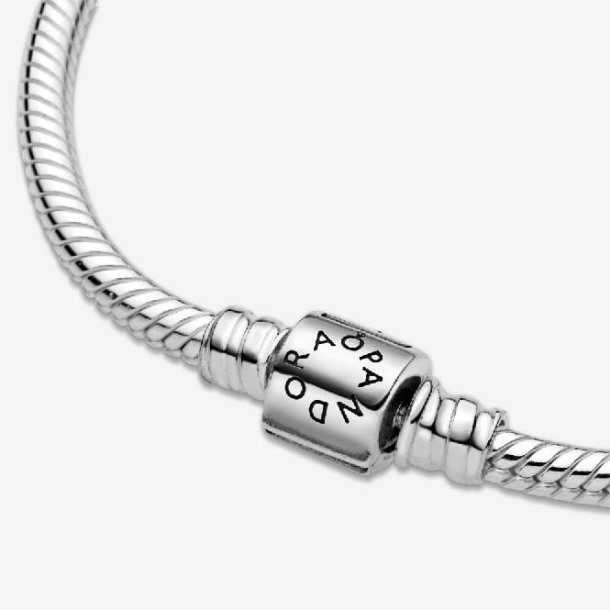 Momenten Barrel Sluiting Snake Chain Pandora Nederland Mode Armband