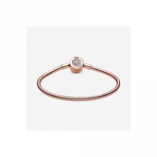 Momenten Merk Pandora Nederland Rose Sprankelende Kroon O Slang Ketting Armband