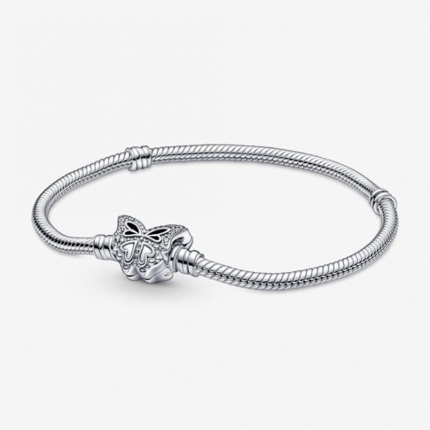 Momenten Vlindersluiting Slangenketting Armband Pandora Nederland