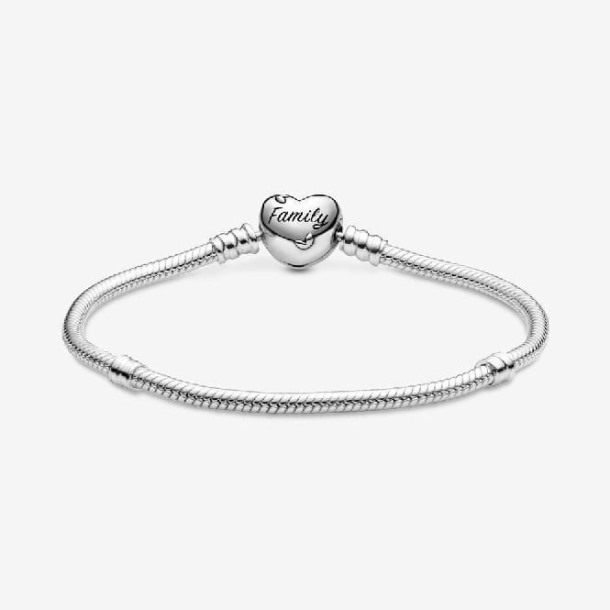 Momenten Familie Merk Pandora Nederland Boom Hart Sluiting Snake Chain Armband