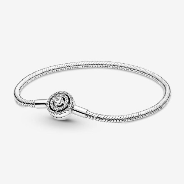 Momenten Halo Snake Chain Armband Pandora Nederland