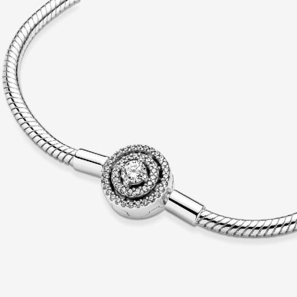 Momenten Halo Snake Chain Armband Pandora Nederland