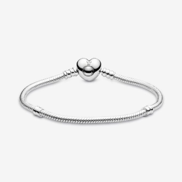 Momenten Hart Sluiting Snake Chain Armband Pandora Nederland