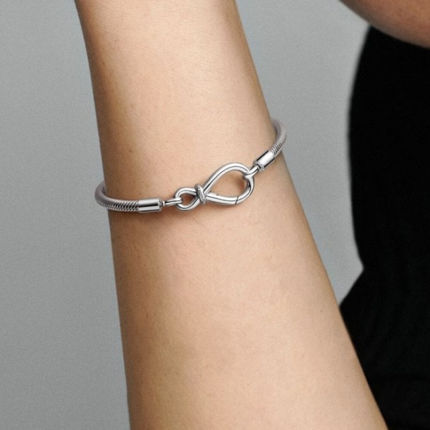 Momenten Oneindig Knoop Pandora Nederland Merk Snake Chain Armband