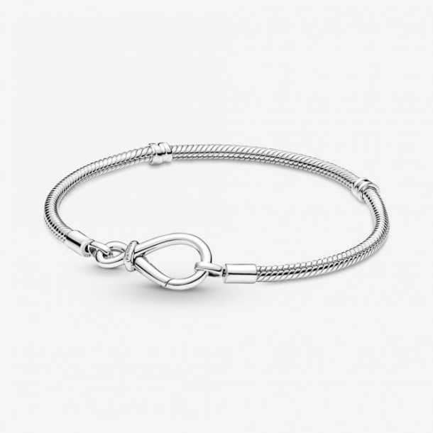 Momenten Infinity Knoop Pandora Nederland Snake Chain Armband