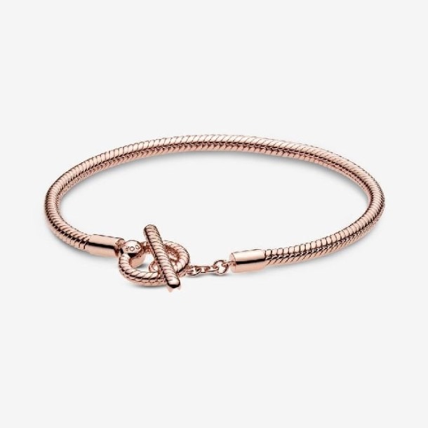 Momenten Rose Fashion Pandora Nederland T-bar Snake Chain Armband