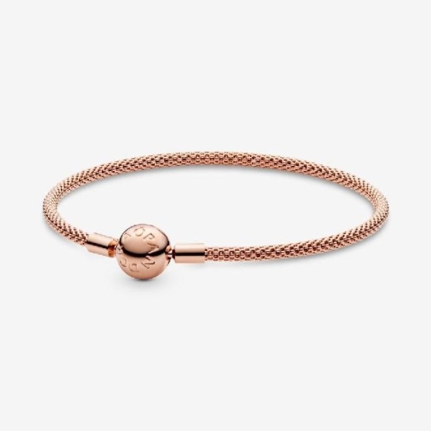 Momenten Rose Mesh Armband Pandora Nederland