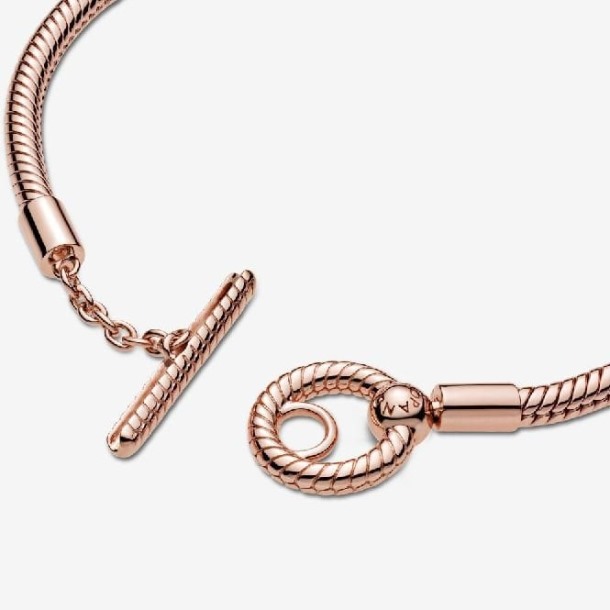 Momenten Rose T-bar Merk Snake Chain Armband Pandora Nederland