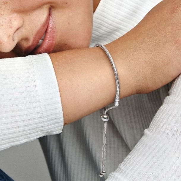 Momenten Snake Chain Slider Armband Pandora Nederland