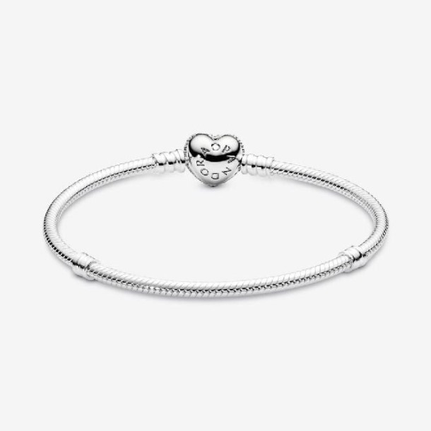Momenten Sprankelend Hart Pave Sluiting Pandora Nederland Merk Snake Chain Armband