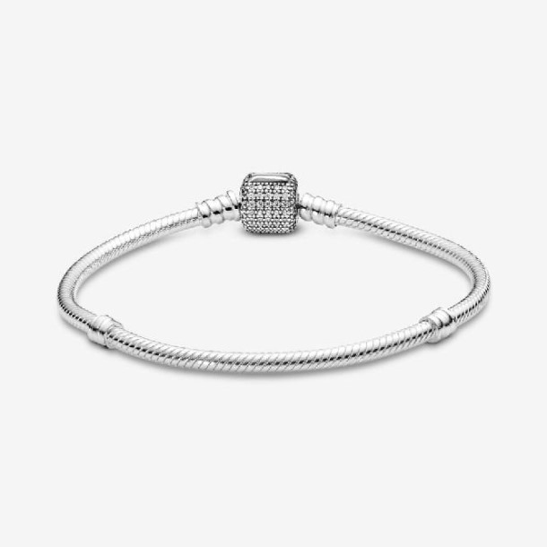 Momenten Sprankelende Pave Sluiting Slang Pandora Nederland Merk Schakelarmband