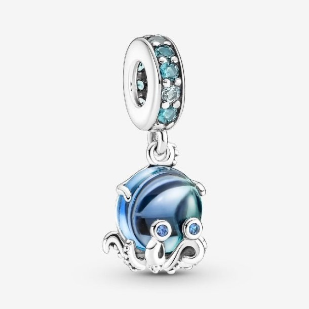 Murano Glas Schattige Octopus Bengelende Bedels Pandora Nederland