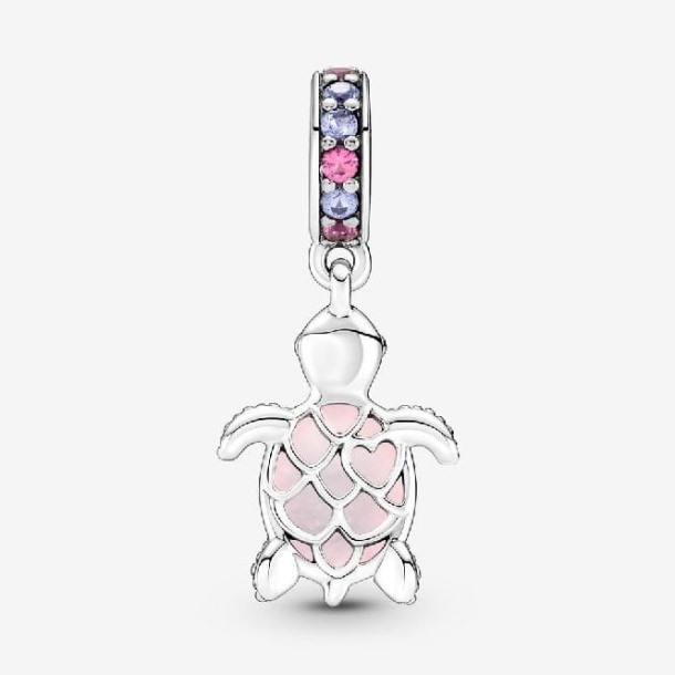 Murano Glas Roze Zeeschildpad Bengelen Bedels Pandora Nederland