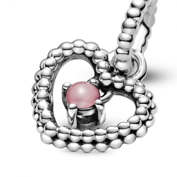 Oktober Geboortesteen Hartjes Bedels Pandora Nederland