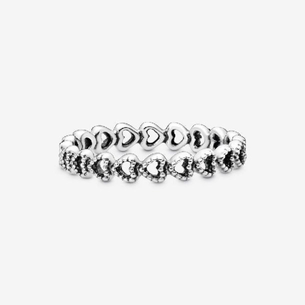 Pandora Nederland Merk Band Of Hearts Ring