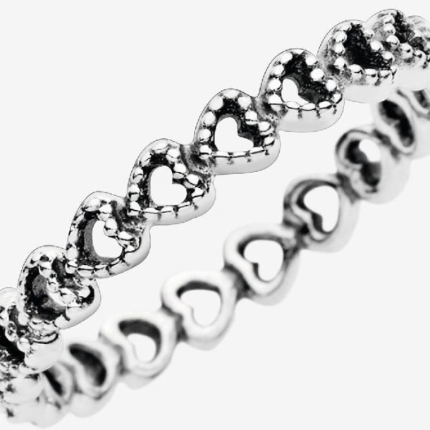 Pandora Nederland Merk Band Of Hearts Ring