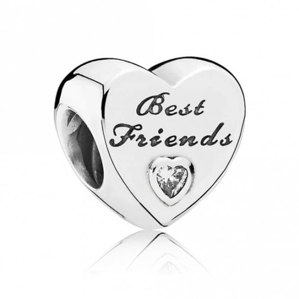 Gepolijst Beste Vrienden Hart Charmes Pandora Nederland