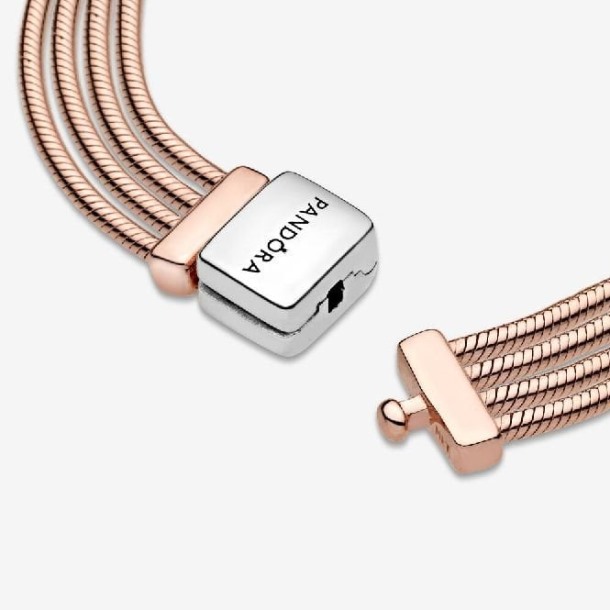 Reflexions Multi Pandora Nederland Merk Armband Met Slangenketting