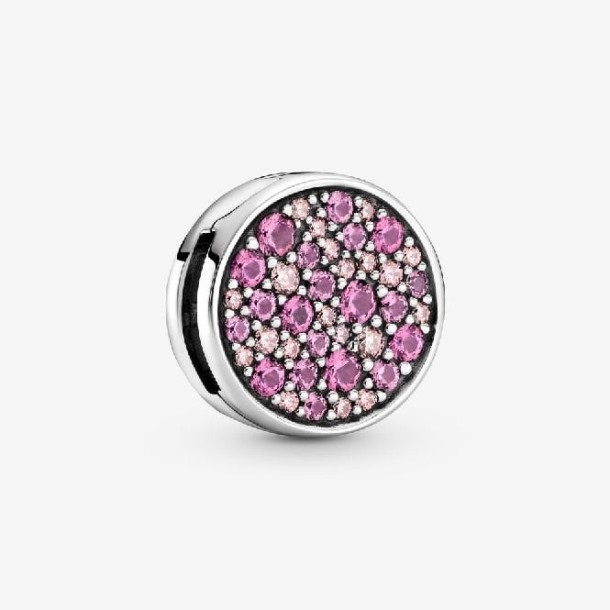 Reflecties Roze Pave Clip Bedels Pandora Nederland