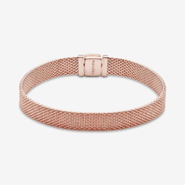 Reflexions Rose Pandora Nederland Mesh Armband