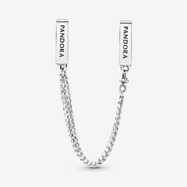 Reflecties Sprankelende Veiligheidsketting Clip Bedel Pandora Nederland