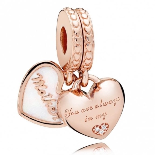 Roos Moeder En Dochter Hartjes Bengelen Bedels Pandora Nederland