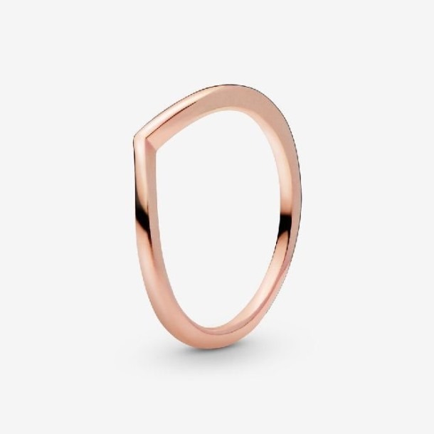 Rose Gepolijst Wishbone Merk Pandora Nederland Ring