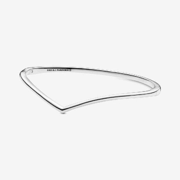 Glanzende Pandora Nederland Wishbone Bangle