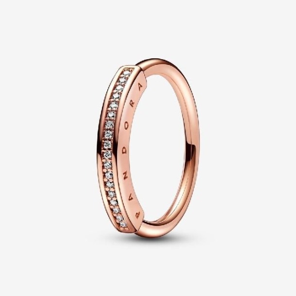 Signature Rose Pandora Nederland I-d Pave Ring