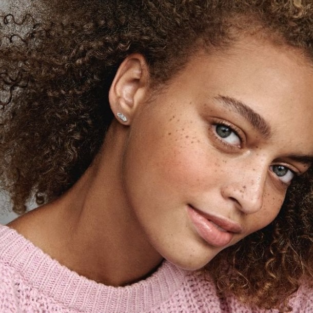 Sprankelende Engelenvleugel Oorknopjes Pandora Nederland