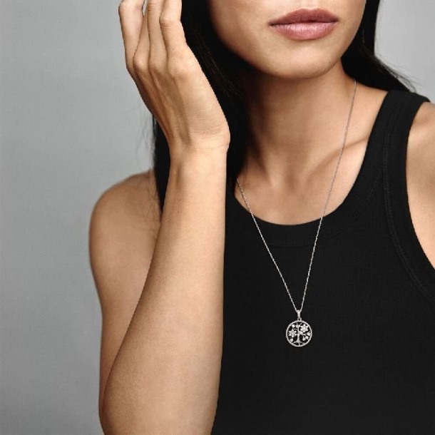 Sprankelende Merk Pandora Nederland Stamboom Ketting