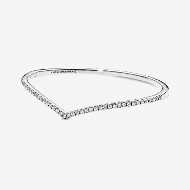 Sprankelende Merk Pandora Nederland Wishbone Bangle