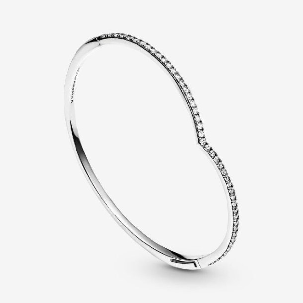 Sprankelende Merk Pandora Nederland Wishbone Bangle