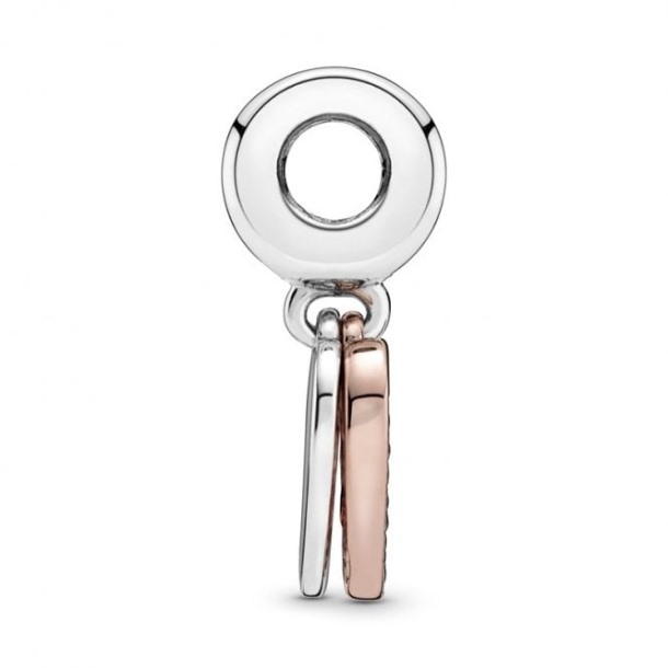 Sprankelende Hanger Met Hartjes Uit De Vrije Hand Pandora Nederland