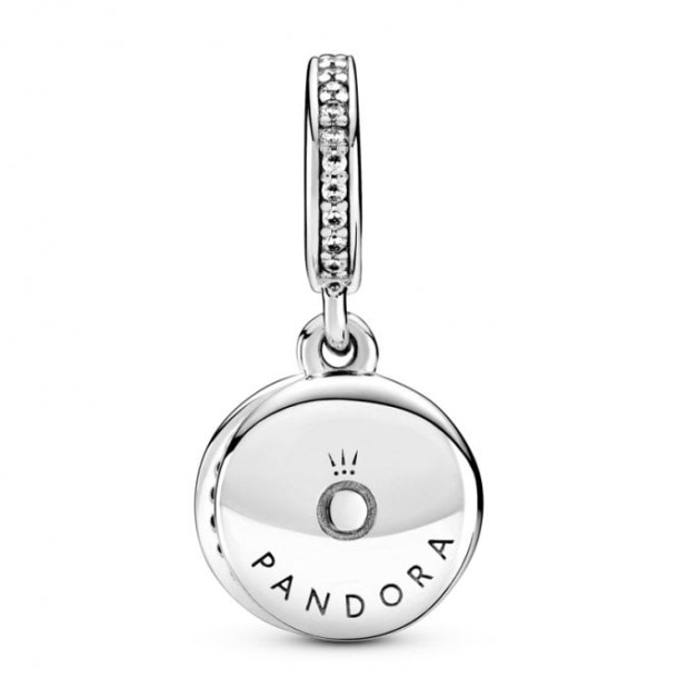 Sprankelende Groene Schijf Dubbele Bengelende Bedels Pandora Nederland