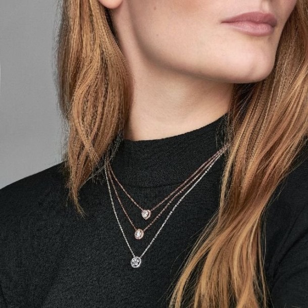 Sprankelende Hart Collier Ketting Pandora Nederland