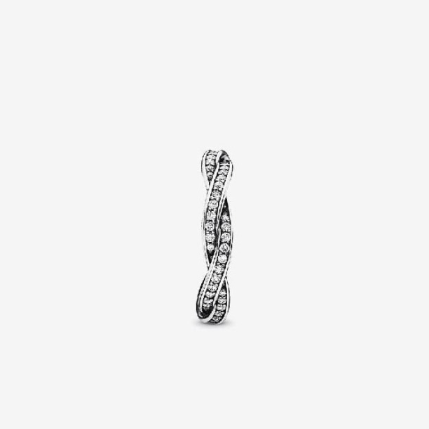 Sprankelende Pandora Nederland Twisted Lines Ring