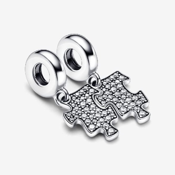 Sprankelende Puzzelstukjes Bungelende Bedels Pandora Nederland